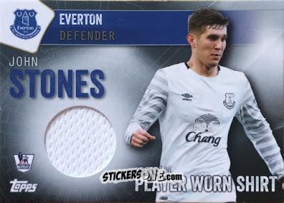 Cromo John Stones - Premier Club 2015-2016 n. PWS-JST-a - Topps