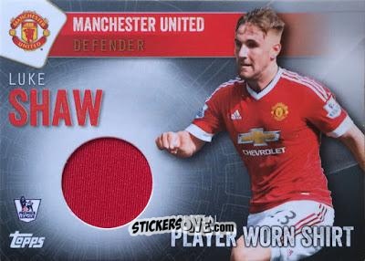 Cromo Luke Shaw - Premier Club 2015-2016 n. PWS-LS-h - Topps