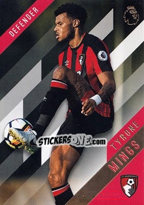 Sticker Tyrone Mings - Premier Gold 2017-2018 n. 2 - Topps
