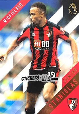 Sticker Junior Stanislas - Premier Gold 2017-2018 n. 4 - Topps