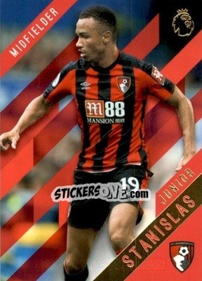 Sticker Junior Stanislas - Premier Gold 2017-2018 n. 4r - Topps