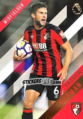 Sticker Andrew Surman - Premier Gold 2017-2018 n. 5 - Topps
