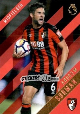 Sticker Andrew Surman - Premier Gold 2017-2018 n. 5r - Topps