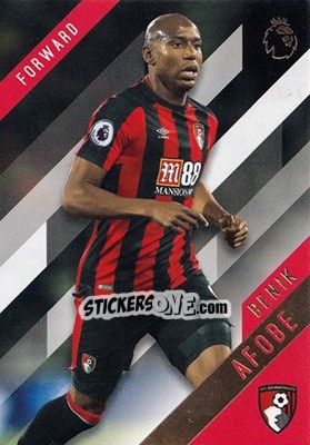 Sticker Benik Afobe - Premier Gold 2017-2018 n. 6 - Topps