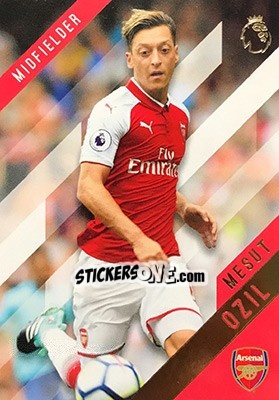 Sticker Mesut Ozil - Premier Gold 2017-2018 n. 12 - Topps