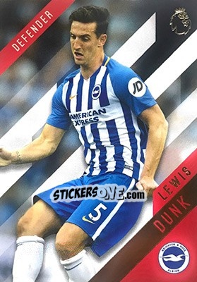 Sticker Lewis Dunk - Premier Gold 2017-2018 n. 17 - Topps