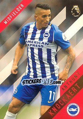 Cromo Anthony Knockaert - Premier Gold 2017-2018 n. 20 - Topps
