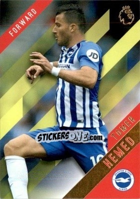 Sticker Tomer Hemed - Premier Gold 2017-2018 n. 22y - Topps