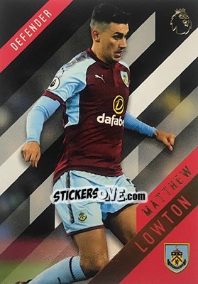 Sticker Matthew Lowton - Premier Gold 2017-2018 n. 24 - Topps
