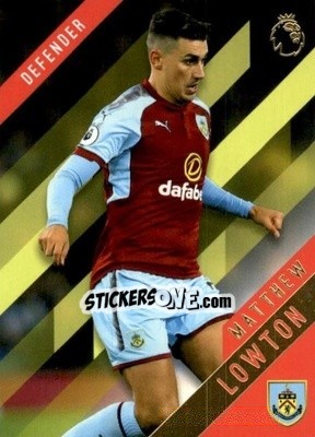 Cromo Matthew Lowton - Premier Gold 2017-2018 - Topps