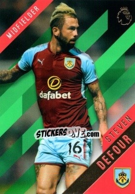 Sticker Steven Defour - Premier Gold 2017-2018 n. 26g - Topps