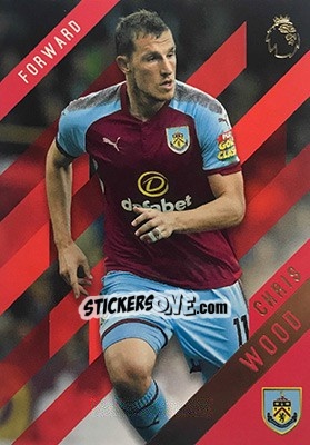 Sticker Chris Wood - Premier Gold 2017-2018 n. 29r - Topps