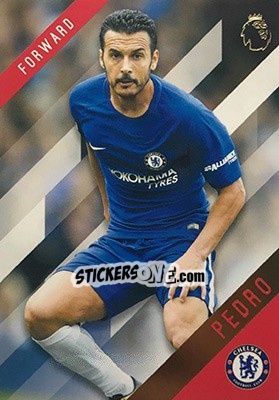 Sticker Pedro Rodríguez - Premier Gold 2017-2018 n. 36 - Topps