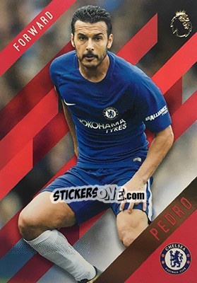 Sticker Pedro Rodríguez - Premier Gold 2017-2018 n. 36r - Topps