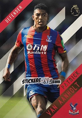 Cromo Patrick van Aanholt - Premier Gold 2017-2018 n. 40 - Topps