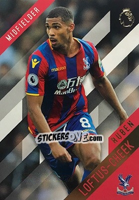 Sticker Ruben Loftus-Cheek - Premier Gold 2017-2018 n. 42 - Topps