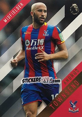 Sticker Andros Townsend - Premier Gold 2017-2018 n. 43 - Topps