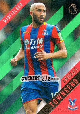 Sticker Andros Townsend - Premier Gold 2017-2018 n. 43g - Topps