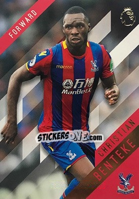 Sticker Christian Benteke - Premier Gold 2017-2018 n. 44 - Topps