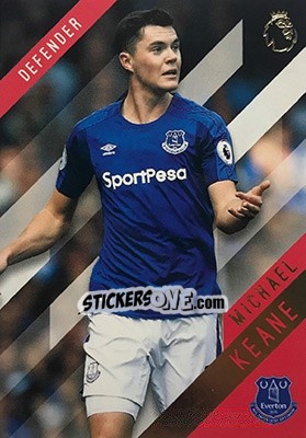 Sticker Michael Keane - Premier Gold 2017-2018 n. 45 - Topps