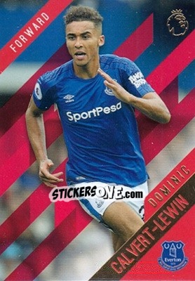 Sticker Dominic Calvert-Lewin - Premier Gold 2017-2018 n. 50r - Topps