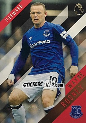Sticker Wayne Rooney - Premier Gold 2017-2018 n. 52 - Topps