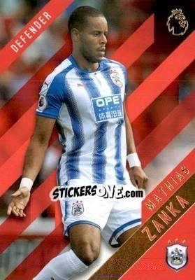 Sticker Mathias Jorgensen - Premier Gold 2017-2018 n. 55r - Topps