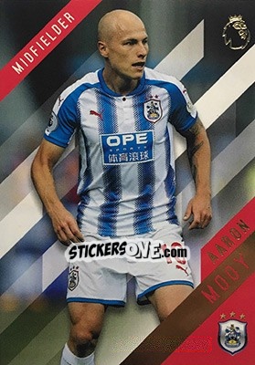 Sticker Aaron Mooy - Premier Gold 2017-2018 n. 57 - Topps