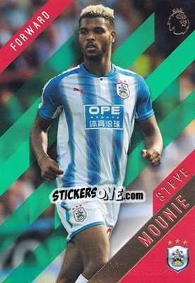 Figurina Steve Mounie - Premier Gold 2017-2018 n. 59g - Topps
