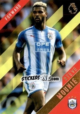 Figurina Steve Mounie - Premier Gold 2017-2018 n. 59y - Topps