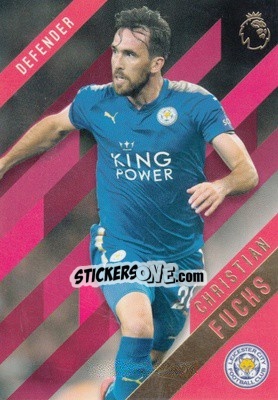 Sticker Christian Fuchs - Premier Gold 2017-2018 n. 61r - Topps