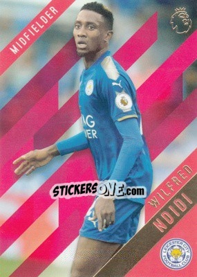 Sticker Wilfred Ndidi - Premier Gold 2017-2018 n. 63r - Topps