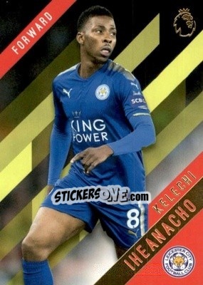 Sticker Kelechi Iheanacho - Premier Gold 2017-2018 n. 66y - Topps