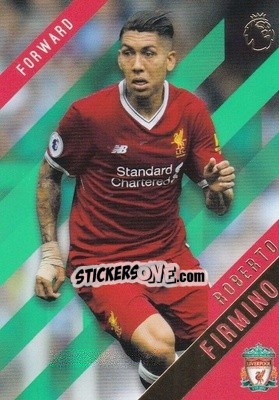 Sticker Roberto Firmino - Premier Gold 2017-2018 n. 75g - Topps