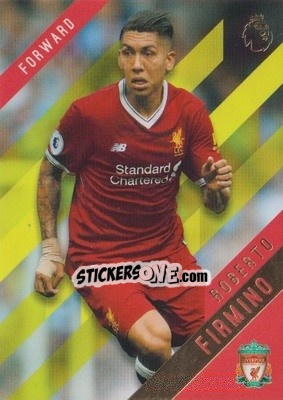 Cromo Roberto Firmino - Premier Gold 2017-2018 - Topps