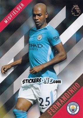 Figurina Fernandinho - Premier Gold 2017-2018 - Topps