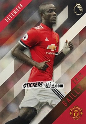 Sticker Eric Bailly - Premier Gold 2017-2018 n. 85 - Topps