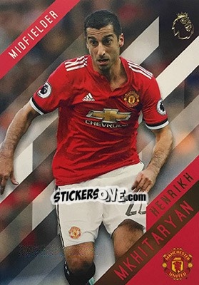 Sticker Henrikh Mkhitaryan - Premier Gold 2017-2018 n. 88 - Topps