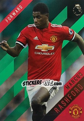 Sticker Marcus Rashford - Premier Gold 2017-2018 n. 90g - Topps