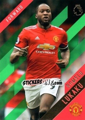 Sticker Romelu Lukaku - Premier Gold 2017-2018 n. 91g - Topps