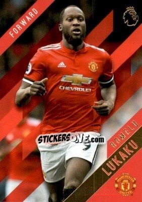 Sticker Romelu Lukaku - Premier Gold 2017-2018 n. 91r - Topps