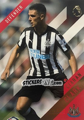 Sticker Ciaran Clark - Premier Gold 2017-2018 n. 93 - Topps