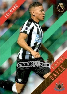 Sticker Dwight Gayle - Premier Gold 2017-2018 n. 98g - Topps