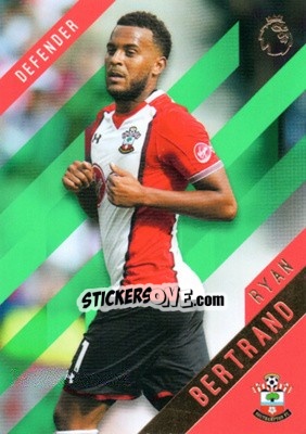 Sticker Ryan Bertrand - Premier Gold 2017-2018 n. 103g - Topps