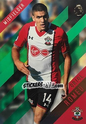 Sticker Oriol Romeu - Premier Gold 2017-2018 n. 104g - Topps