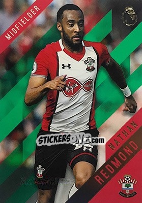 Sticker Nathan Redmond - Premier Gold 2017-2018 n. 105g - Topps