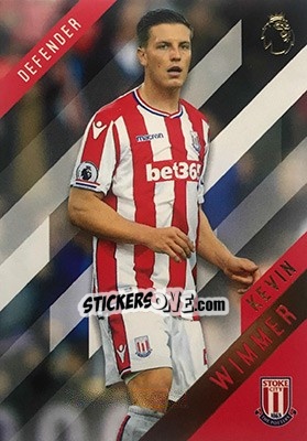 Sticker Kevin Wimmer - Premier Gold 2017-2018 - Topps