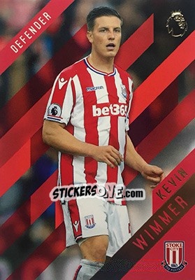 Sticker Kevin Wimmer - Premier Gold 2017-2018 n. 109r - Topps