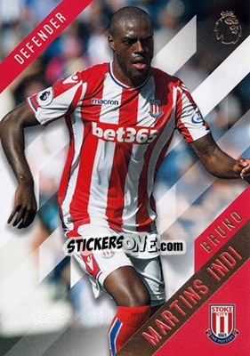 Cromo Bruno Martins Indi - Premier Gold 2017-2018 - Topps