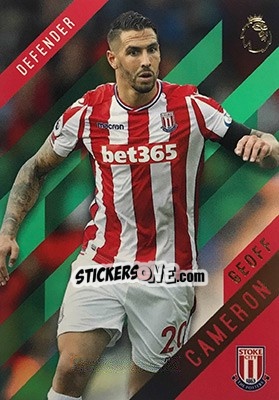 Sticker Geoff Cameron - Premier Gold 2017-2018 n. 111g - Topps